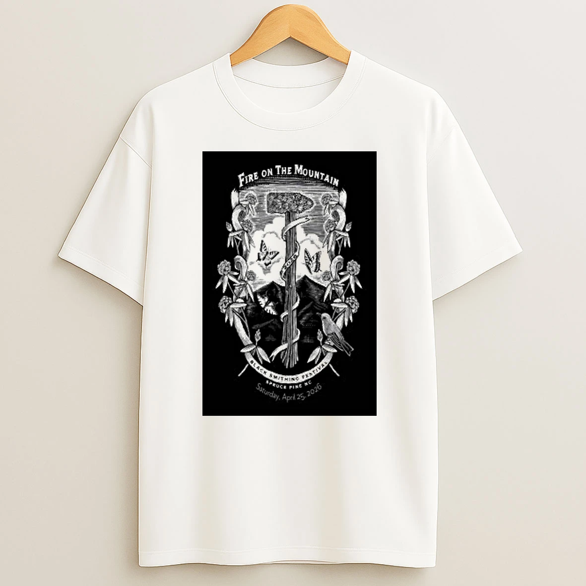 Fire On The Mountain Festival Spruce Pine Nc 4 25 2026 Shirts
