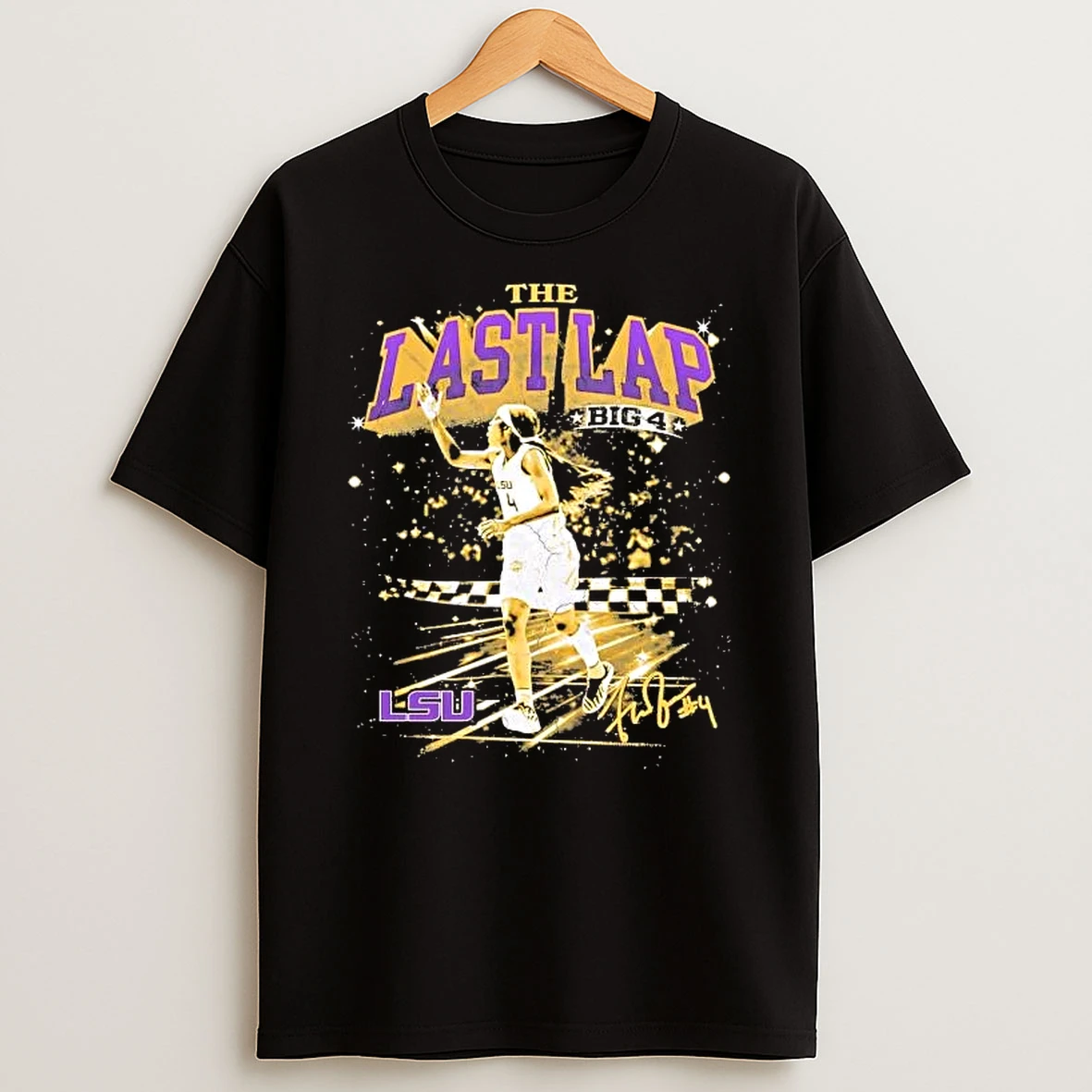 Flaujae Johnson The Last Lap Big 4 Signature Tee Shirts