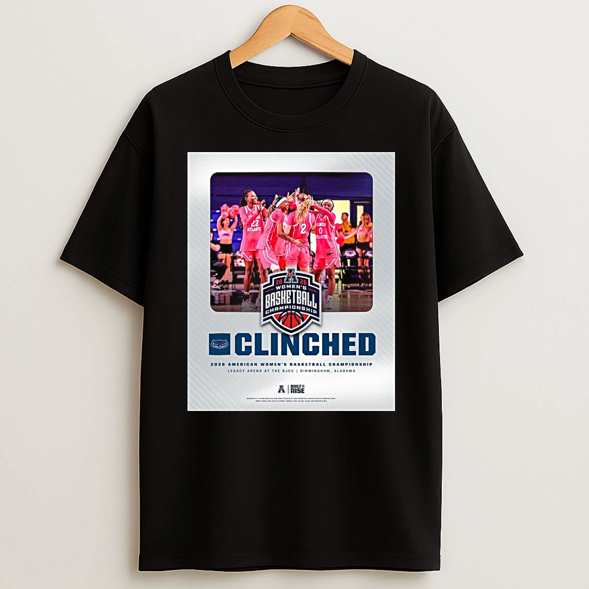 Florida Atlantic Clinched 2026 American Womens Basketball Championship Birmingham Al Shirts