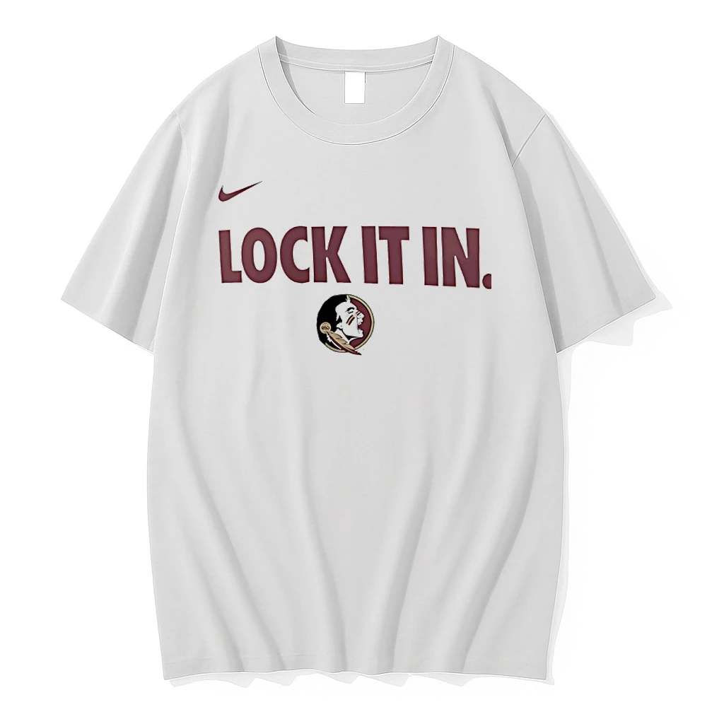 Florida State Seminoles Lock It In 2026 On Court Bench Shirts