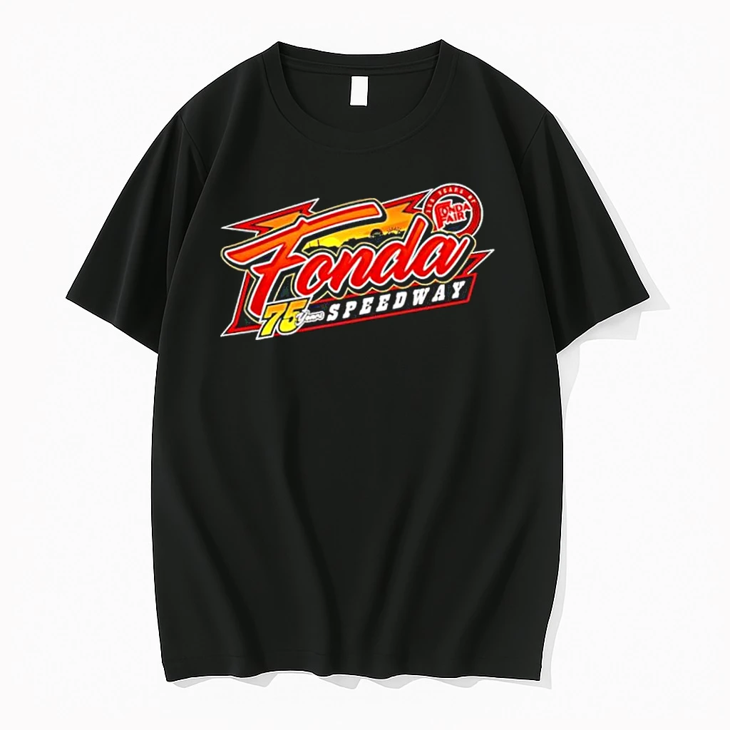 Fonda Speedway 75 Years Fonda Fair Logo Shirts