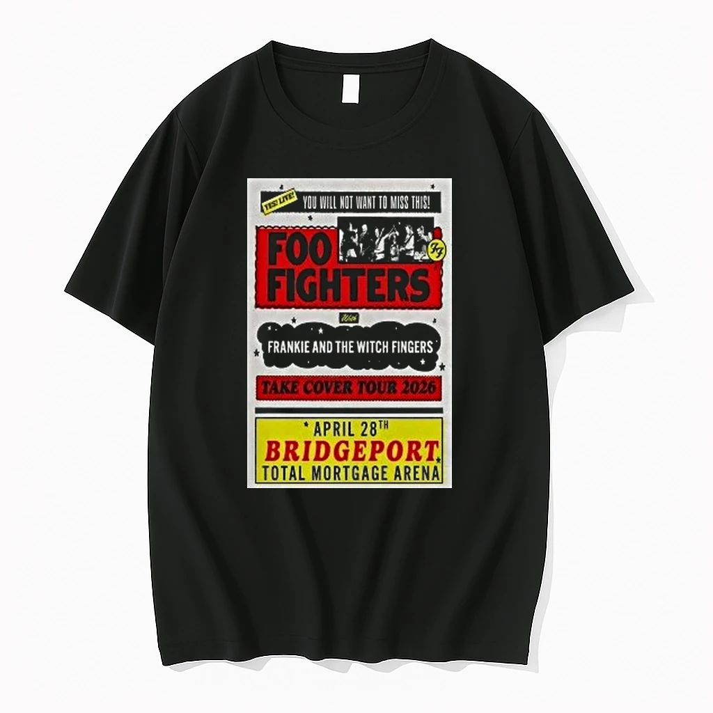 Foo Fighters Total Mortgage Arena In Bridgeport Ct Apr 28 2026 Shirts