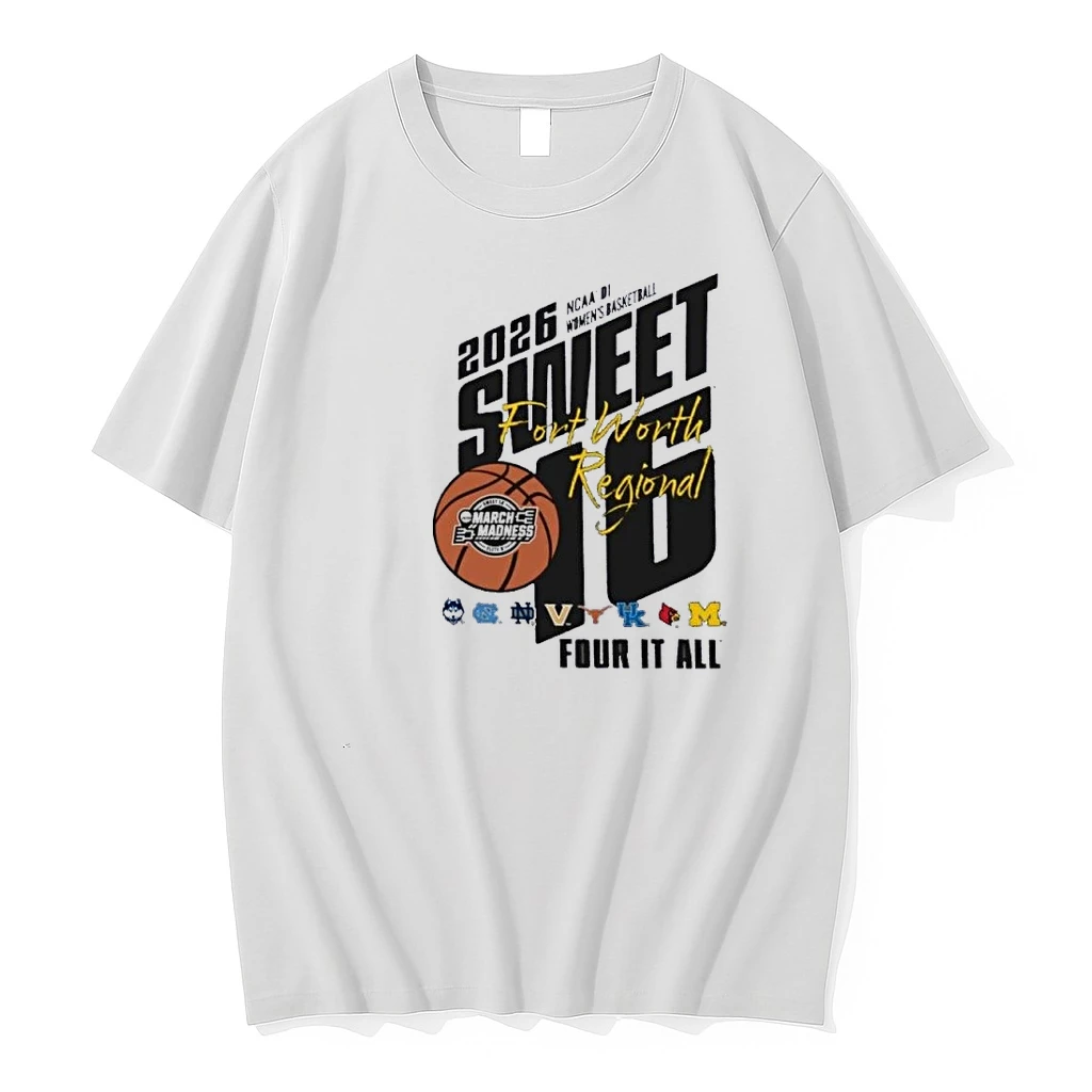 Fort Worth 2026 Ncaa Di Womens Basketball Regional Sweet Sixteen Shirts