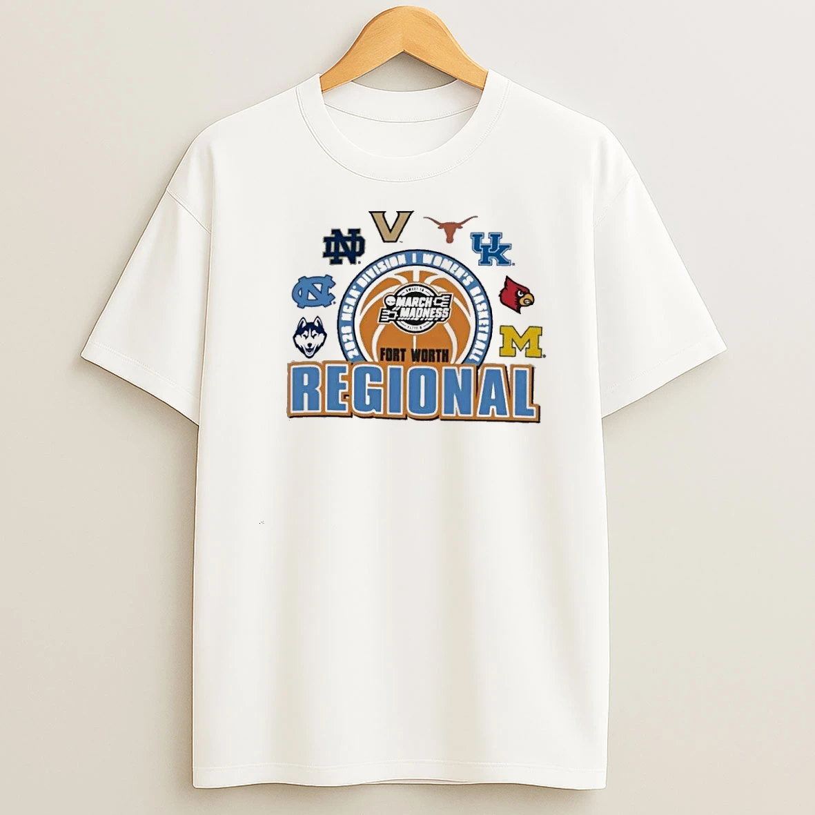 Fort Worth Regional 2026 Ncaa Di Womens Basketball Championship Shirts