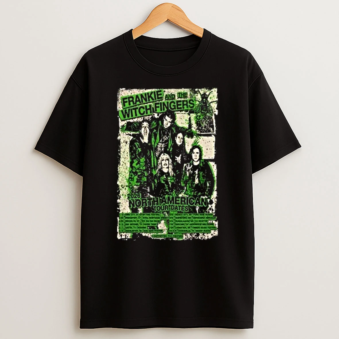 Frankie And The Witch Fingers North American Tour 2026 Shirts