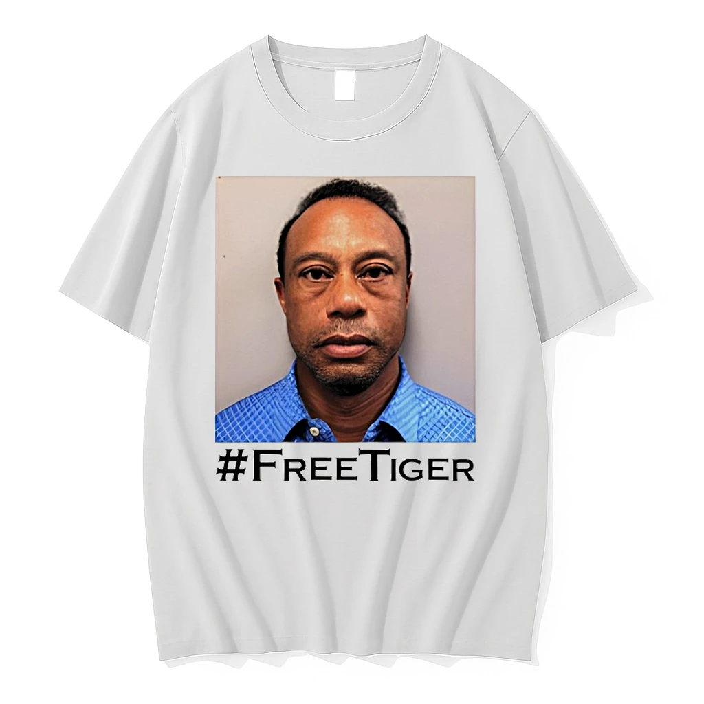 Free Tiger Woods Mugshot Pga Tour Houston Shirts