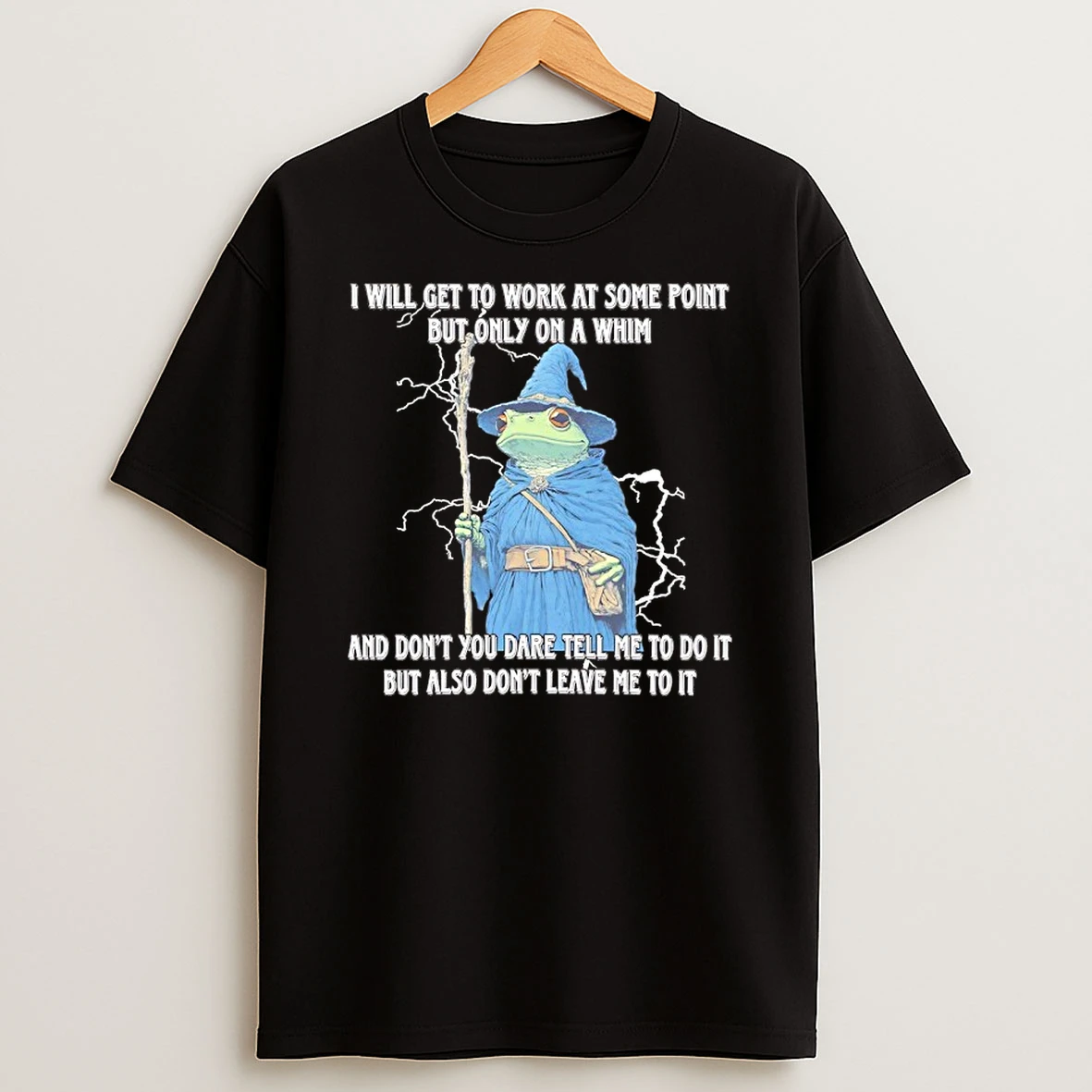 Frog Witch I Will Get To Work At Some Point But Only On A Whim Shirts