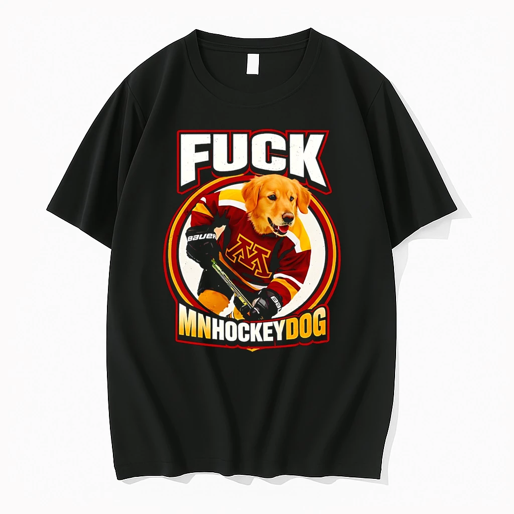 Fuck Mn Hockey Dog Shirts