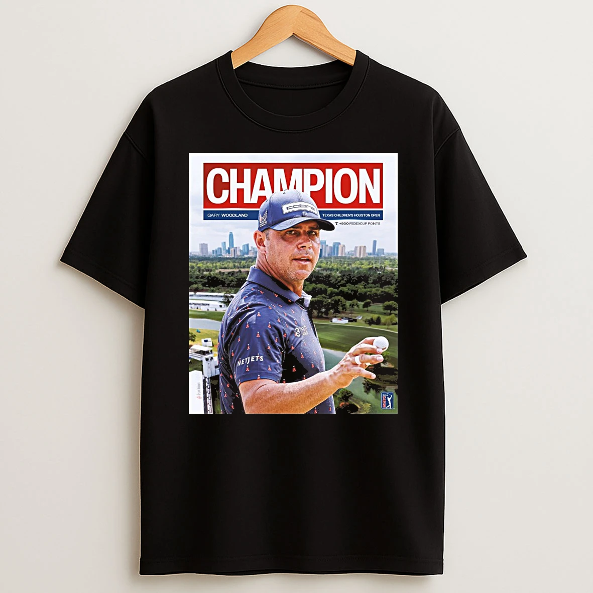 Gary Woodland Pga Tour Champion Texas Childrens Houston Open 500 Fedexcup Points Shirts