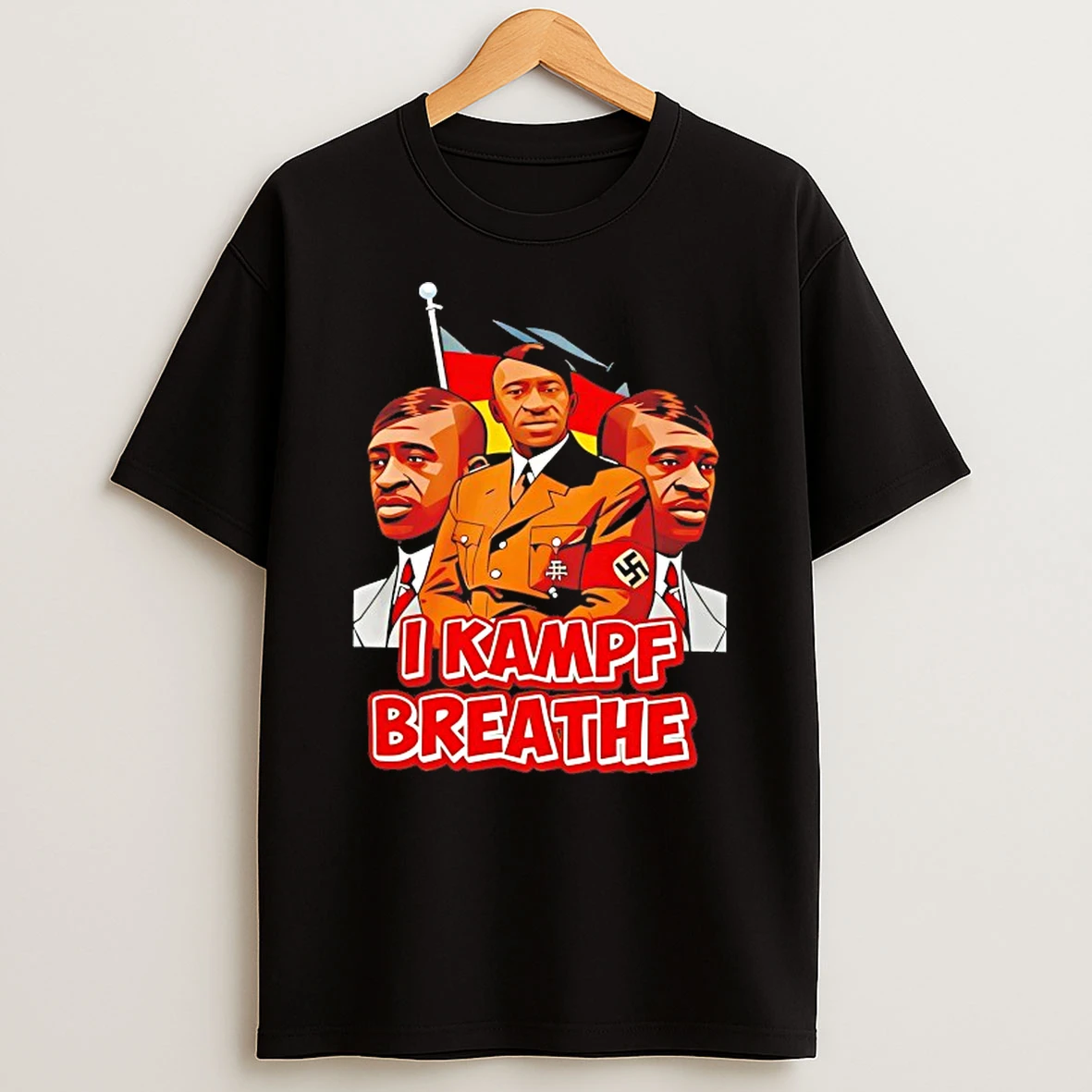 George Floyd Hitler I Kampf Breathe Shirts