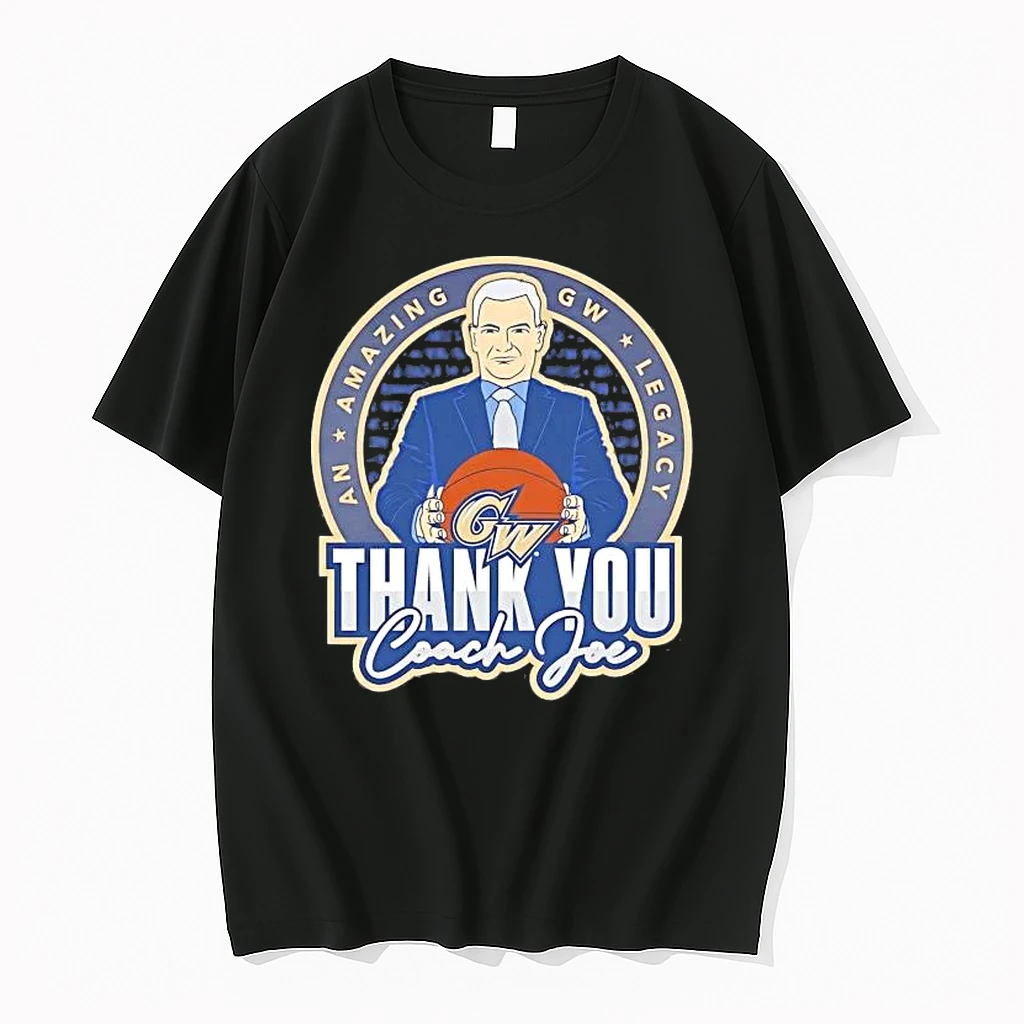 George Washington Basketball Thank You Coach Joe Tee Shirts