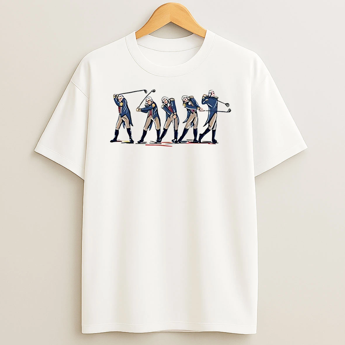 George Washington Golf Swing Shirts