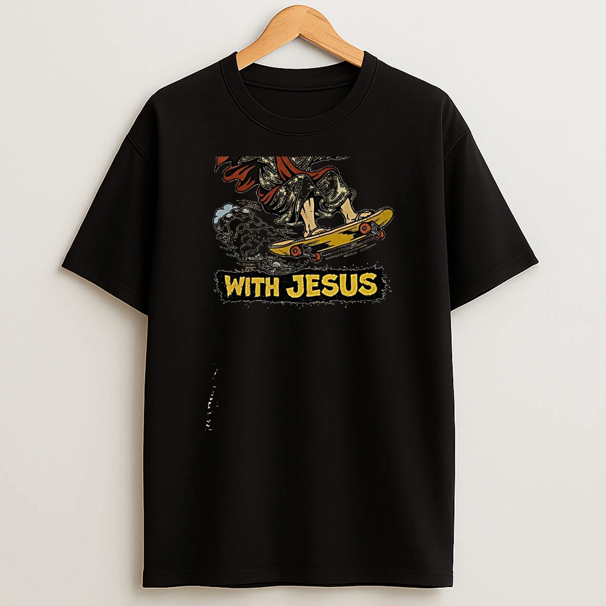 Get On Board With Jesus Meme Shirts