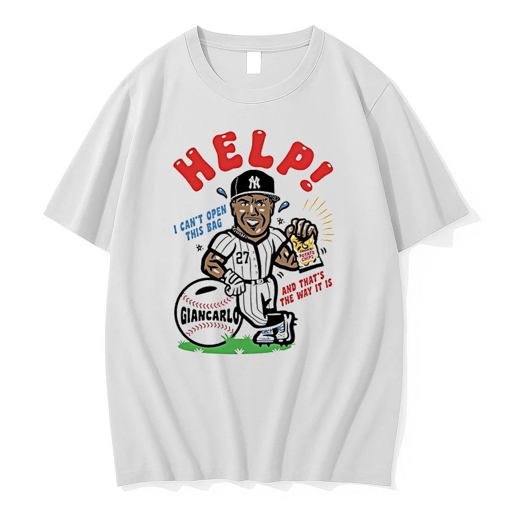 Giancarlo Stanton Help I Cant Open This Bag And Thats The Way It Is Shirts