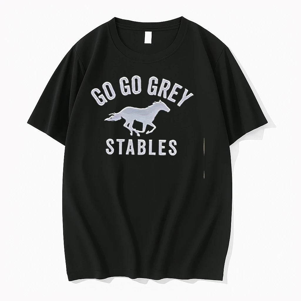 Go Go Grey Horse Stables Shirts