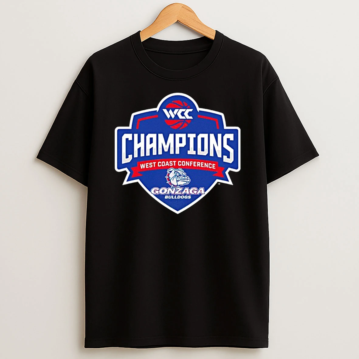 Gonzaga Bulldogs Wcc Champions West Coast Conference 2026 Shirts