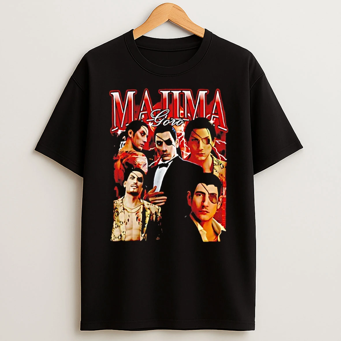 Goro Majima Like A Dragon Graphic Shirts