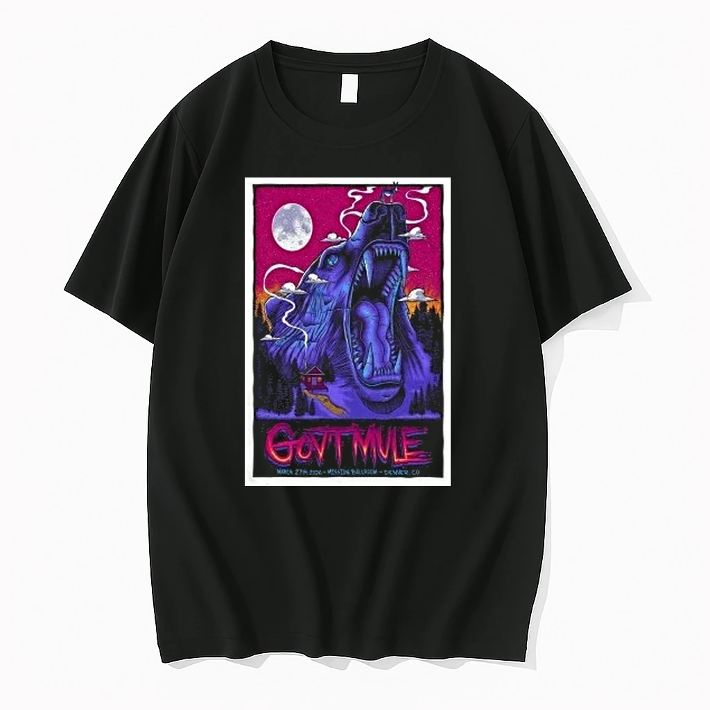 Govt Mule 3 27 2026 Denver Co Event Shirts