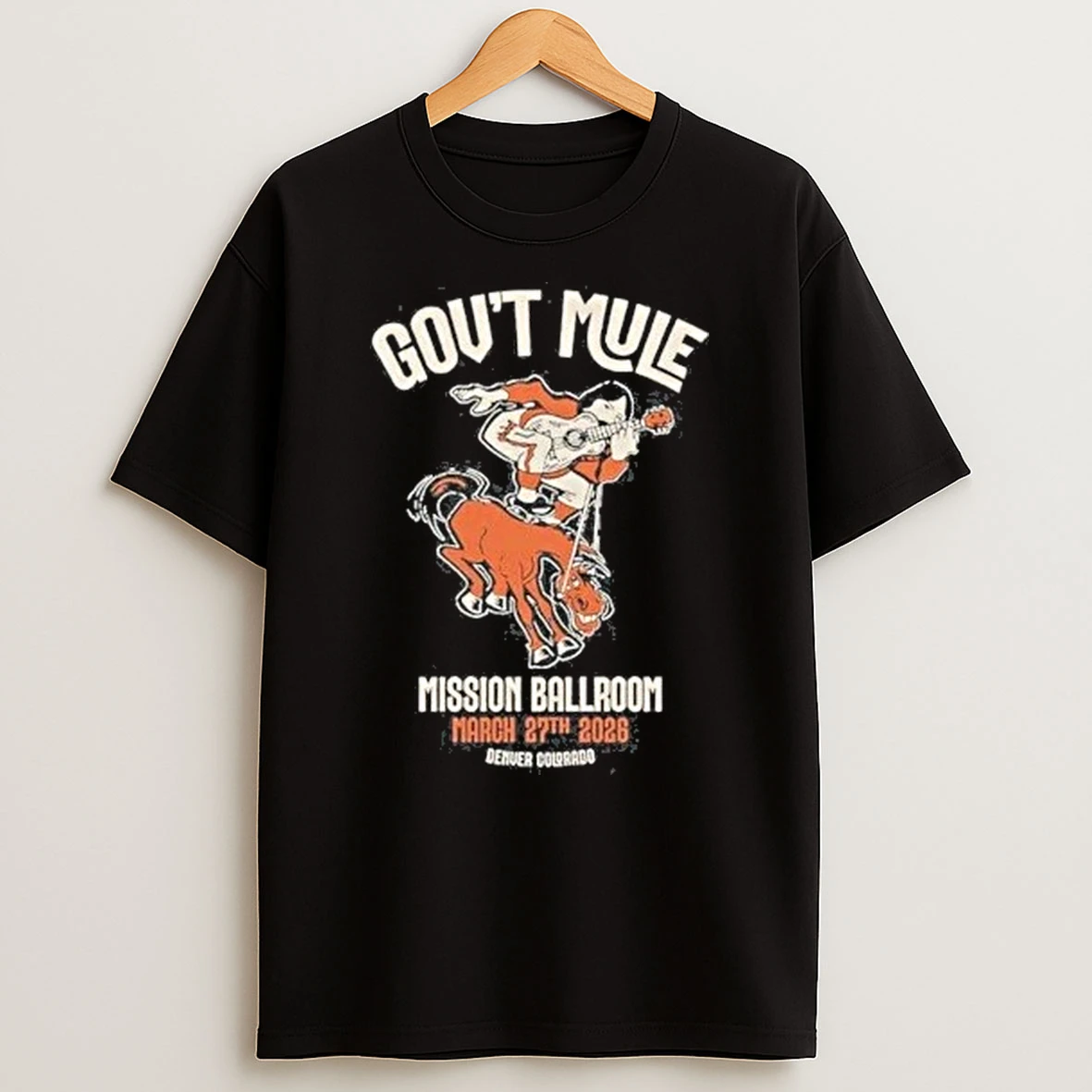 Govt Mule Mar 27 2026 Denver Co Shirts