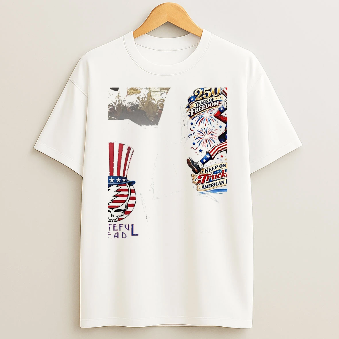Grateful Dead 250 Years Of Freedom Shirts