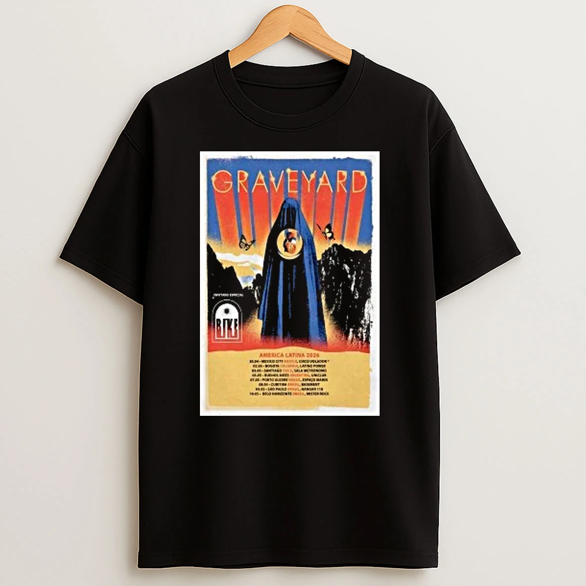 Graveyard America Latina 2026 Shows Shirts