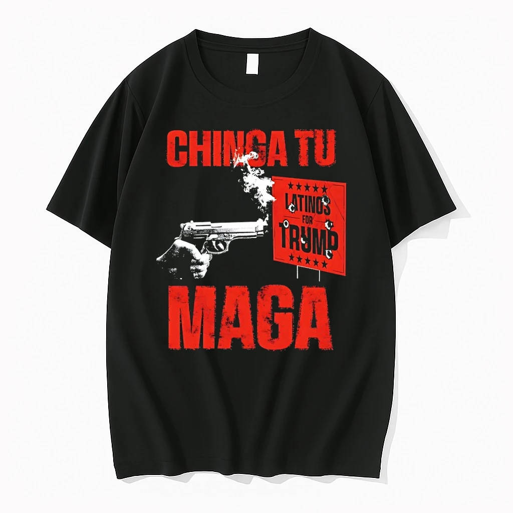 Gun Latinos For Trump Chinga Tu Maga Shirts