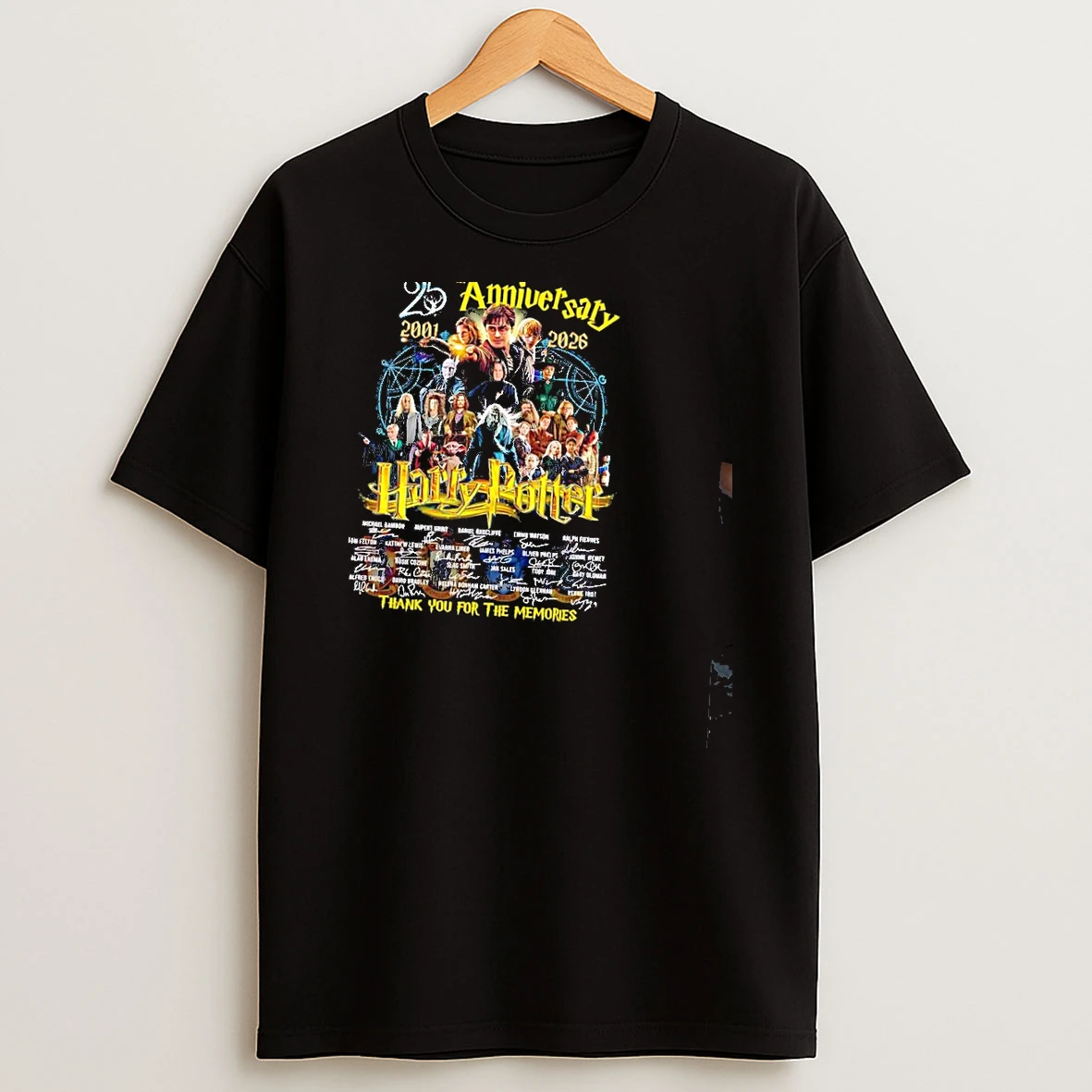 Harry Potter 25 Anniversary Thank You For The Memories 2001 2026 Shirts