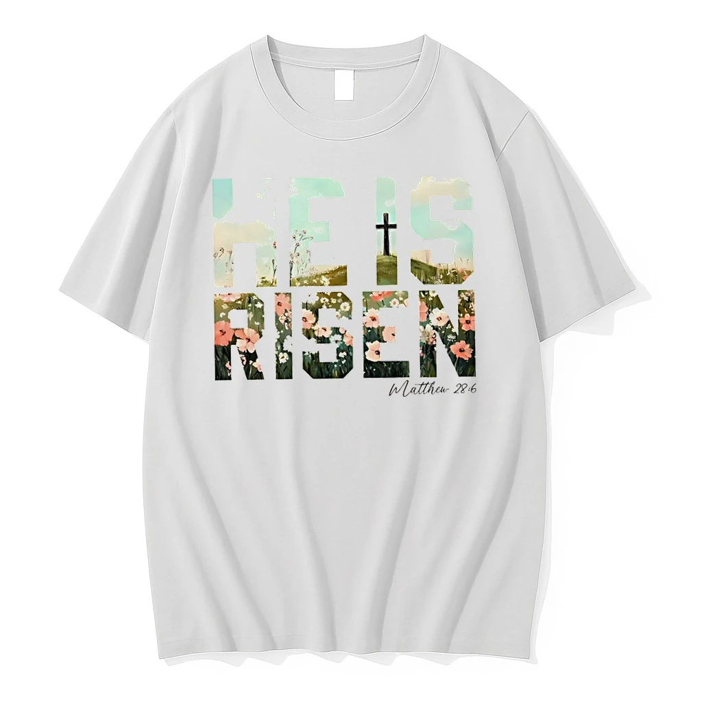 He Is Risen Easter Bible Verse 2026 Shirts