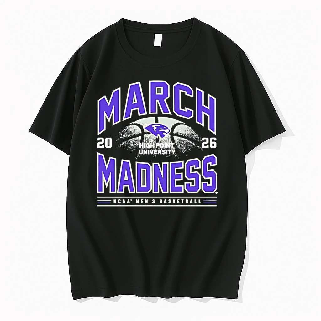 High Point 2026 Ncaa Mens Basketball March Madness Logo Shirts