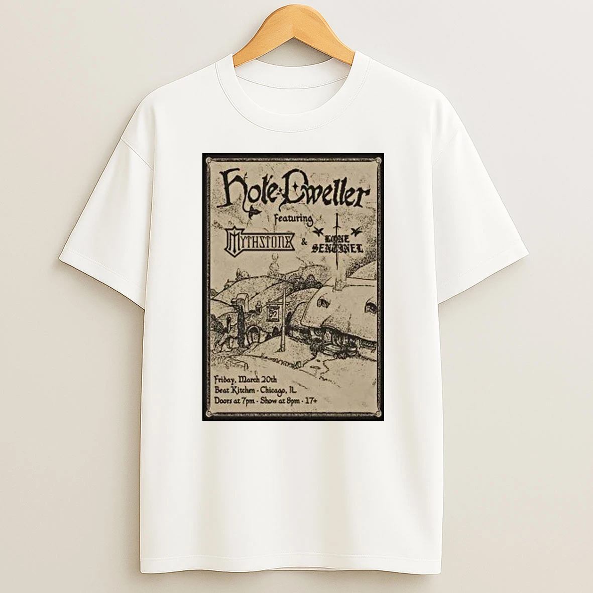 Hole Dweller 3 20 2026 Chicago Il Shirts
