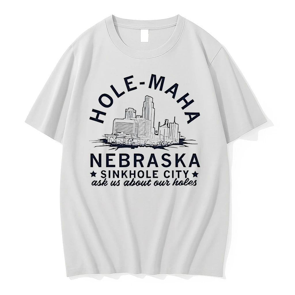 Hole Maha Nebraska Sinkhole City Shirts
