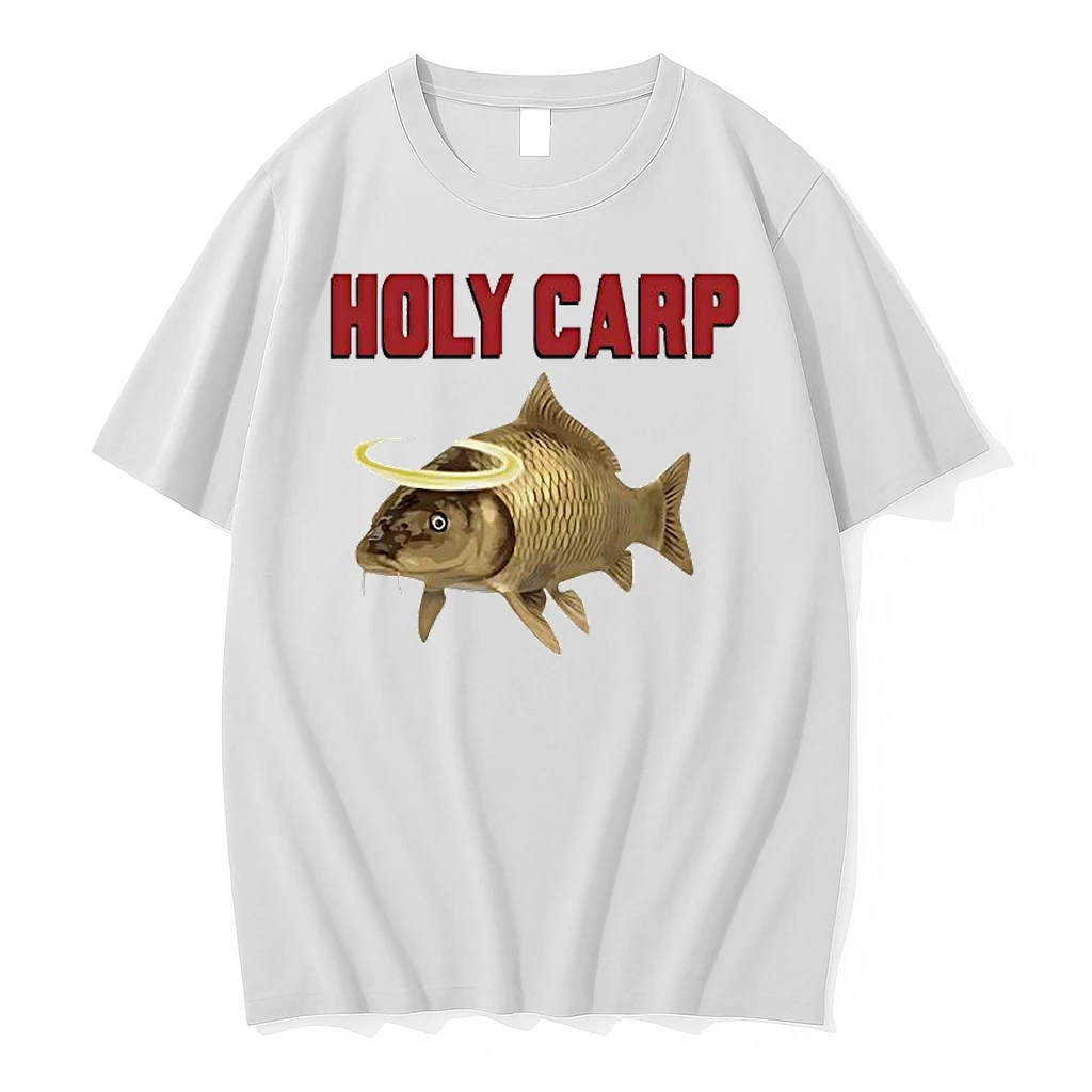 Holy Carp Fish Vintage Shirts
