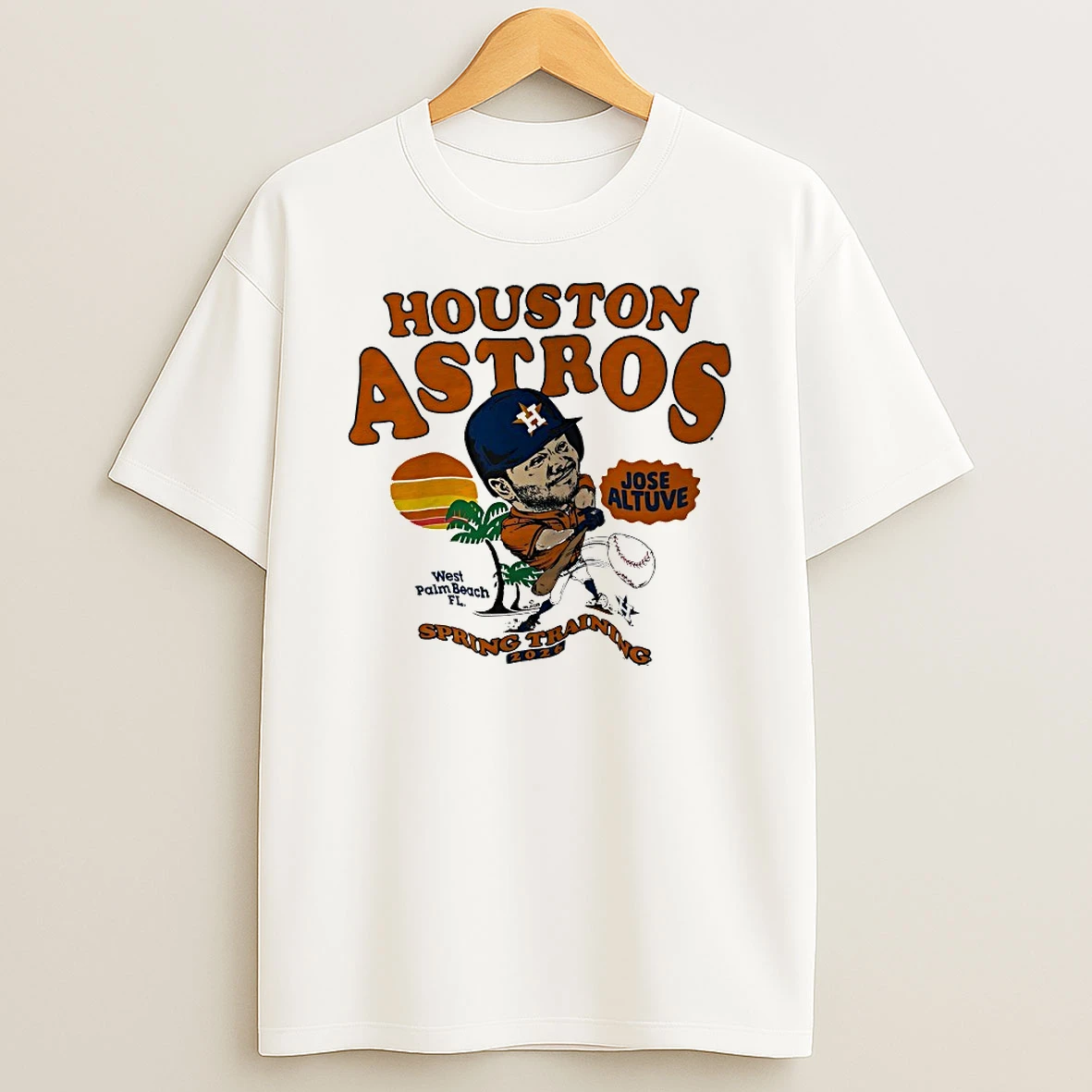 Houston Astros Jose Altuve Spring Straining 2026 Shirts
