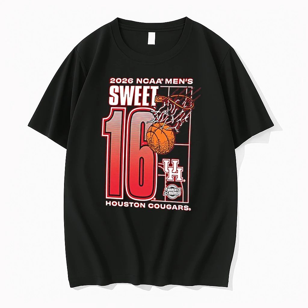 Houston Cougars 2026 Ncaa March Madness Sweet 16 Bound Shirts