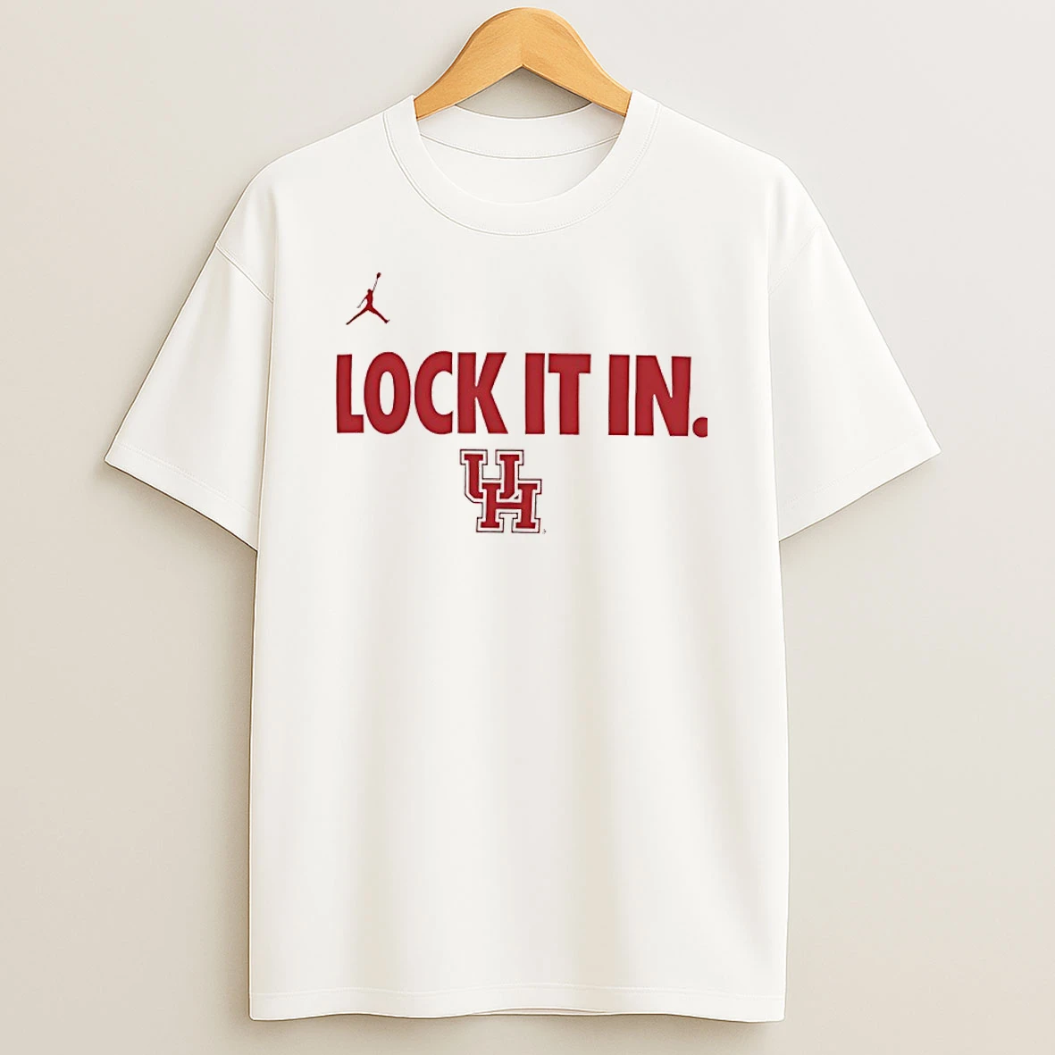 Houston Cougars Lock It In 2026 On Court Bench Shirts