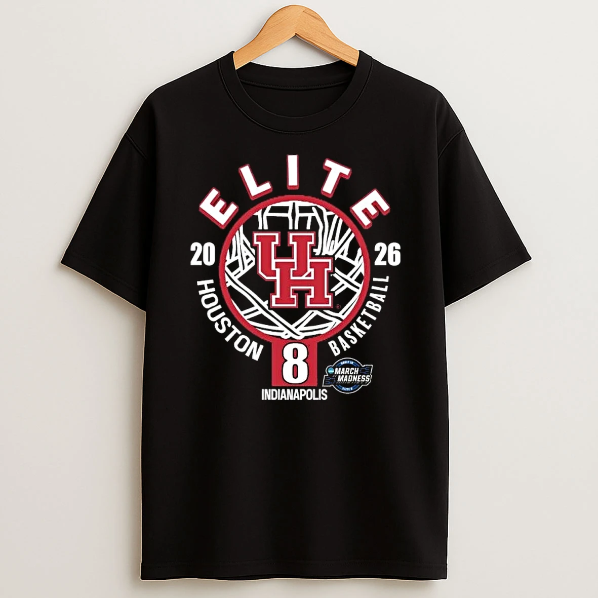 Houston Cougars Ncaa Mens Basketball Tournament March Madness Elite Eight 2026 Shirts