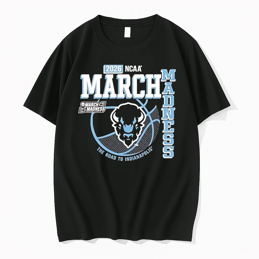 Howard Bison Mens Basketball 2026 March Madness The Road To Indianapolis Tee Shirts