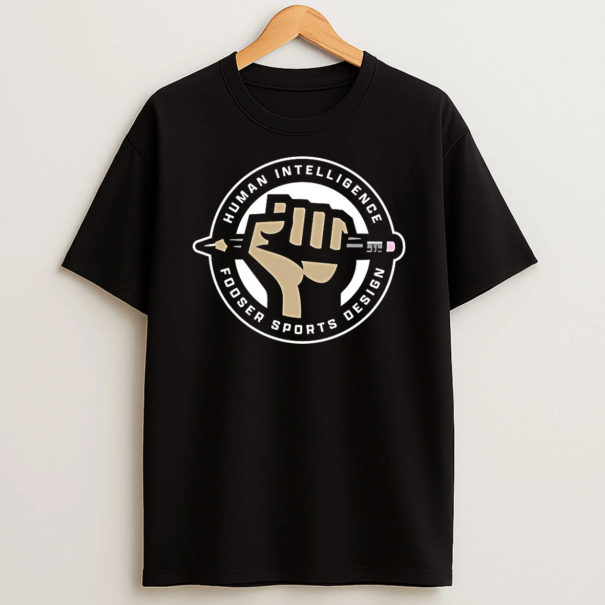 Human Intelligence Fooser Sports Design Logo Shirts