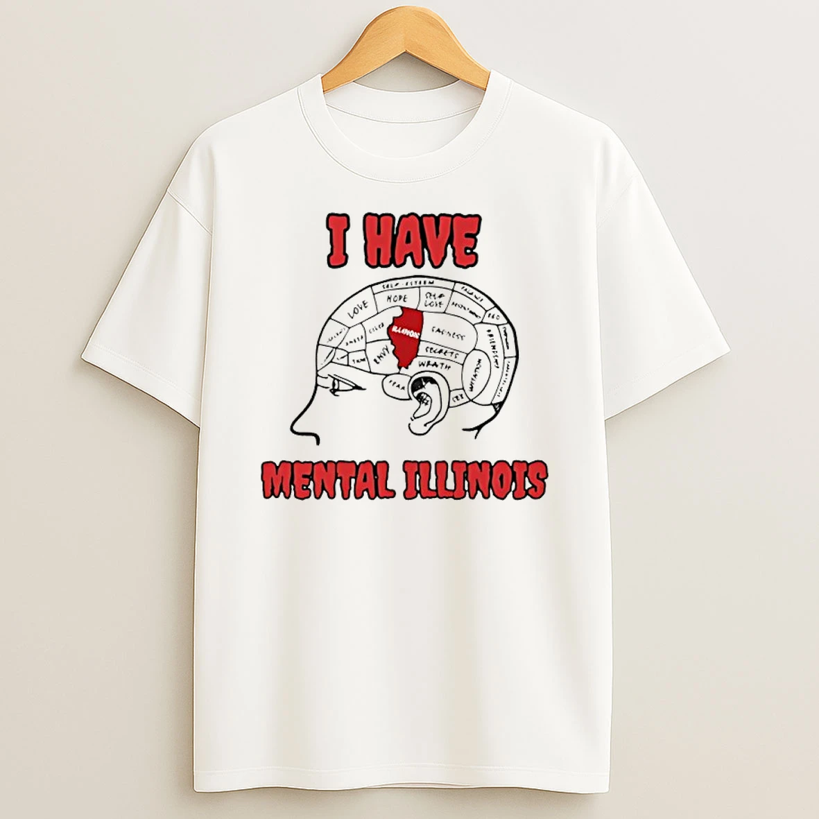 I Have Mental Illinois Shirts