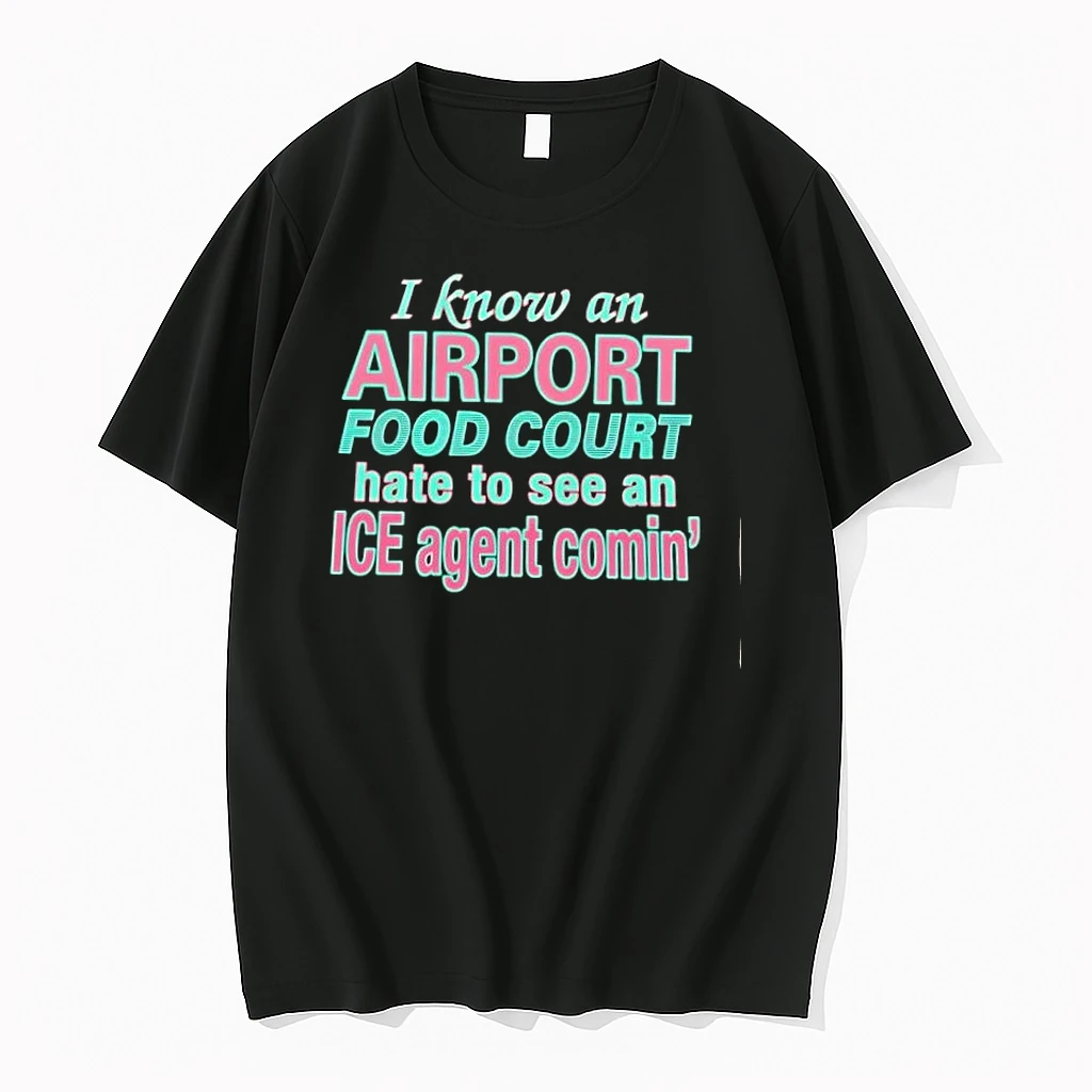 I Know An Airport Food Court Ice Agent Shirts