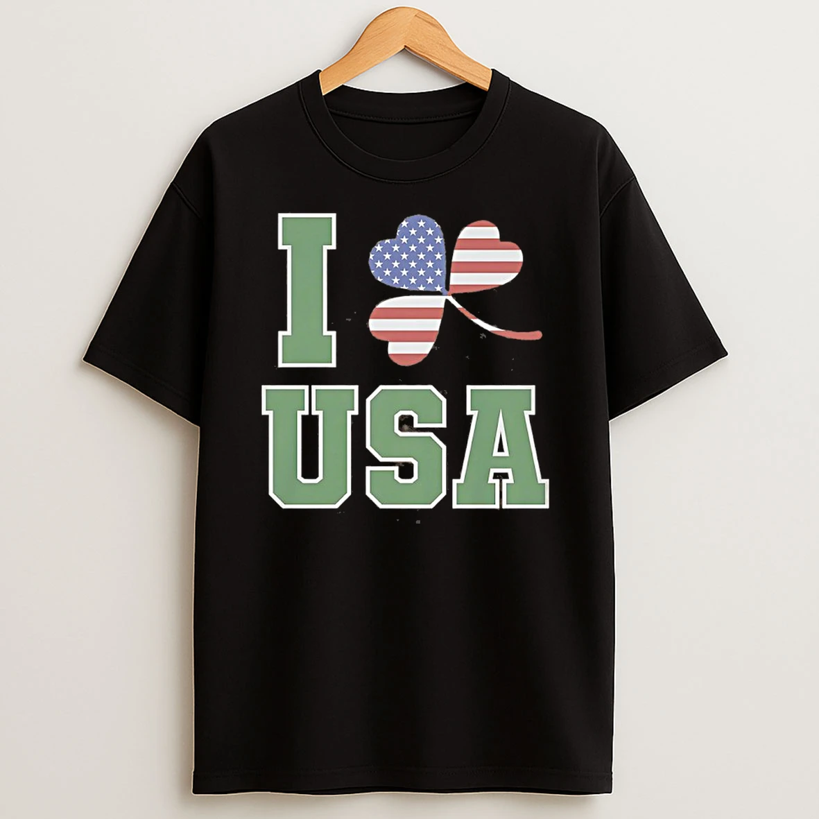 I Love Usa St Patricks Day Shirts