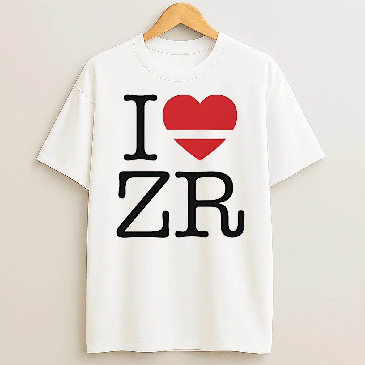 I Love Zr Shirts
