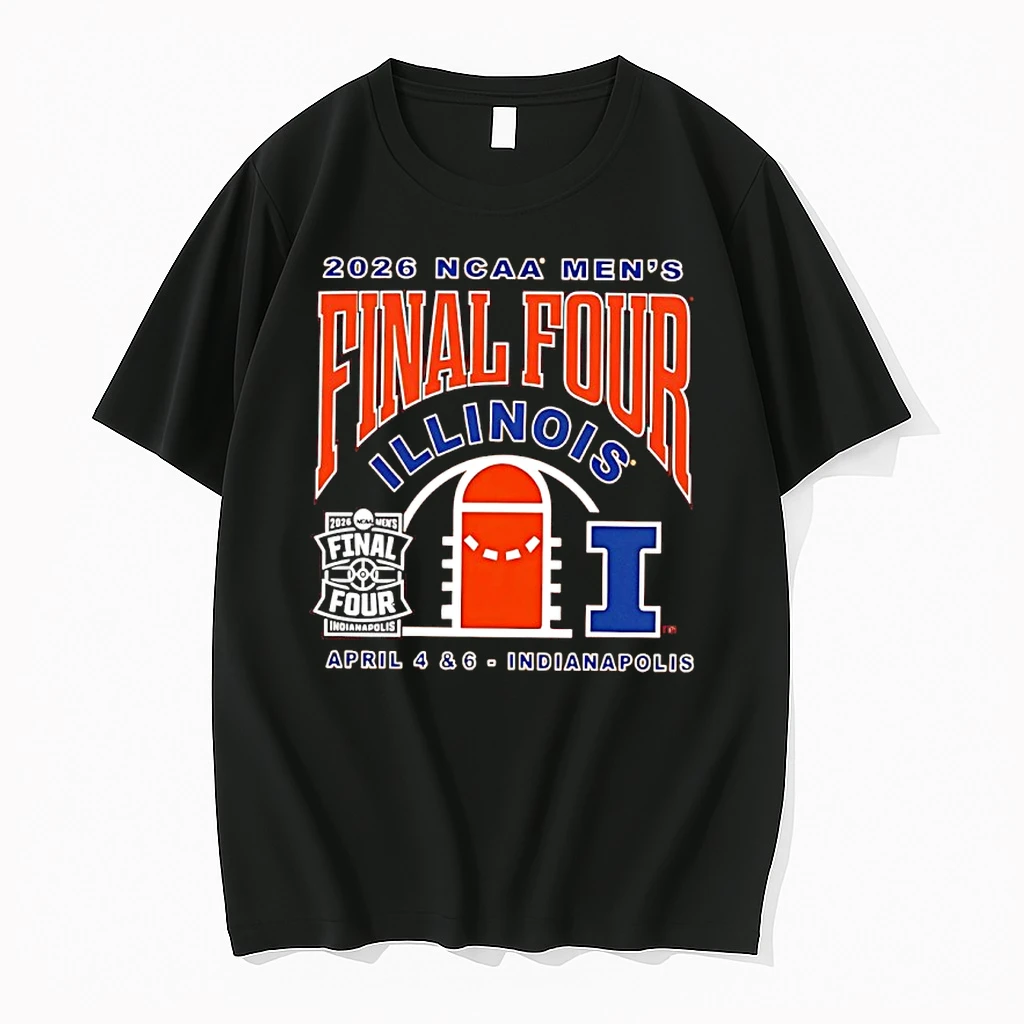 Illinois Basketball 2026 Final Four Ncaa Mens Shirts