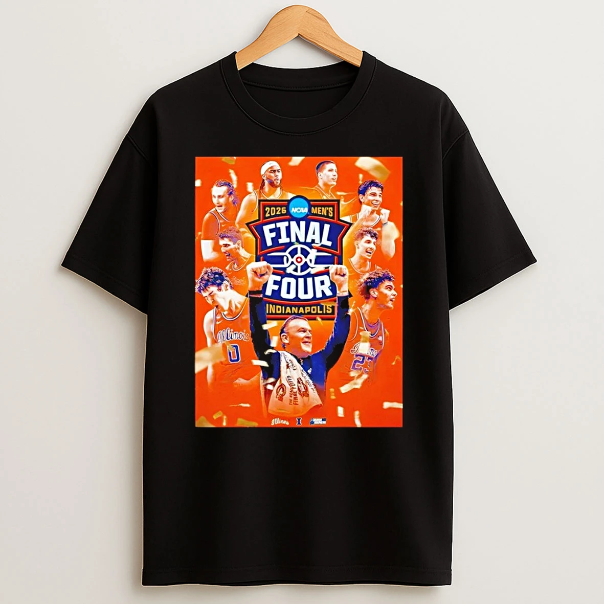 Illinois Fighting Illini 2026 Final Four Indianapolis Celebration Shirts