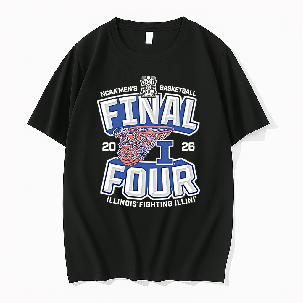 Illinois Fighting Illini 2026 Nca Mens Basketball Final Four Bound Shirts