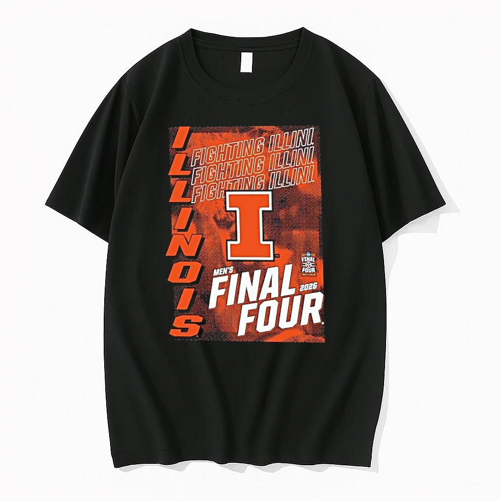 Illinois Fighting Illini 2026 Ncaa Mens Basketball March Madness Final Four Shirts