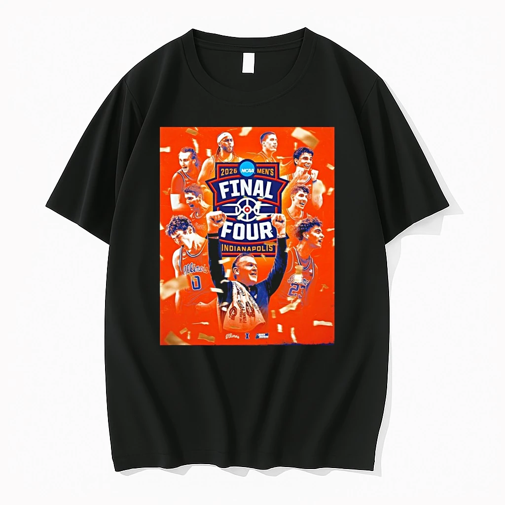 Illinois Fighting Illini 2026 Ncaa Mens Basketball Tournament March Madness Final Four Shirts