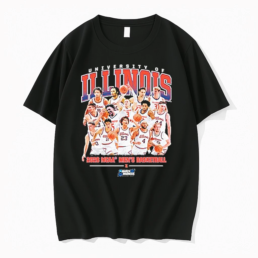 Illinois Fighting Illini Basketball Is Elite 8 Bound 2026 Ncaa Mens Basketball March Madness Shirts