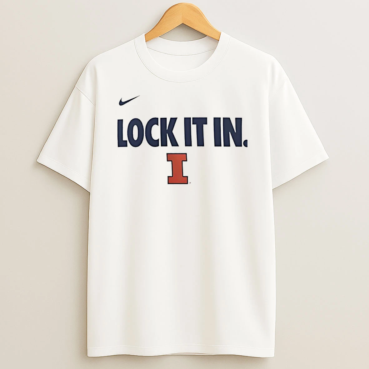 Illinois Fighting Illini Lock It In 2026 On Court Bench Shirts