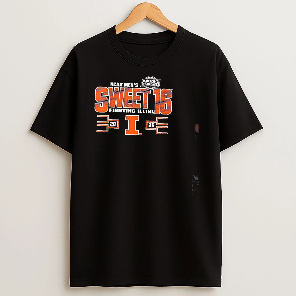 Illinois Fighting Illini Sweet 16 2026 Ncaa Mens March Madness Shirts